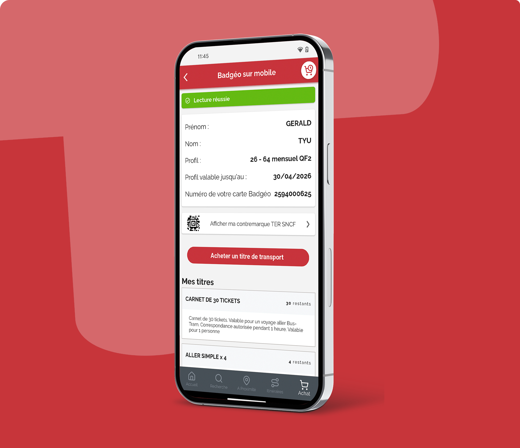 Switch to Badgéo on mobile!