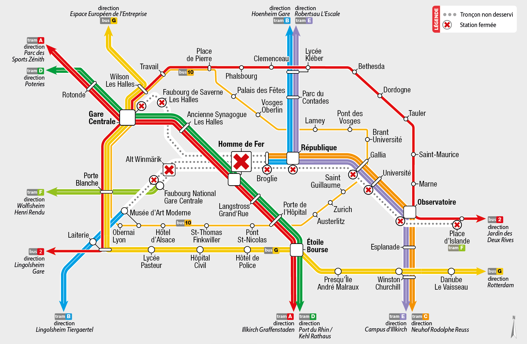 Cartographie travaux ete 2026