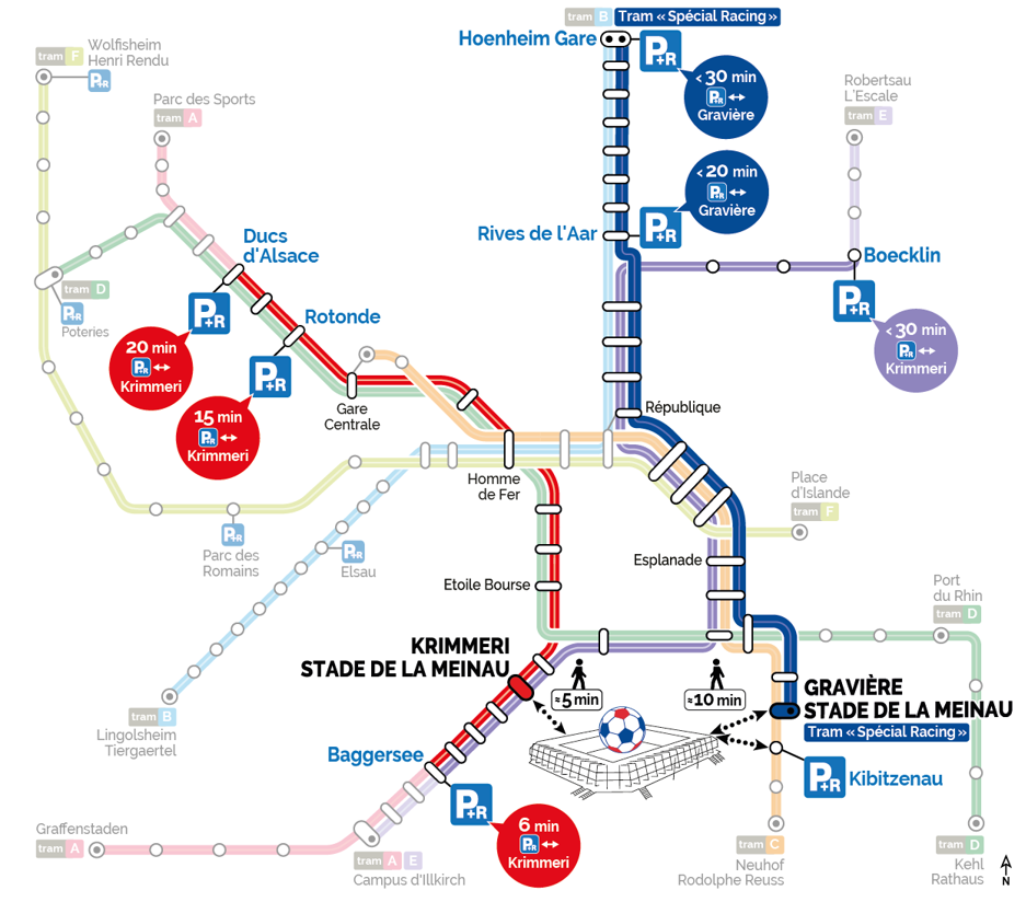 cartographie tram spécial racing CTS
