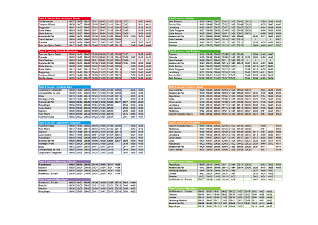 Horaires Trams 31.12.25 paysage Horaires Trams 31.12.25 paysage